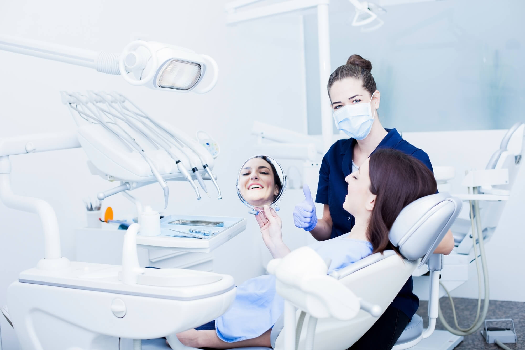 dentist-and-patient-interact