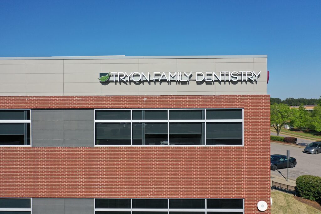 Contact Us Tryon Family Dentistry Raleigh office building General Dentistry